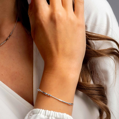 Personalized Morse Code Name Necklace